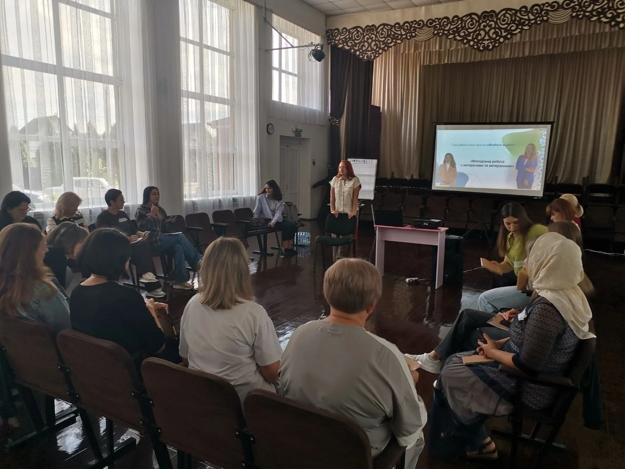 Як підтримувати ветеранів і ветеранок: у Сарнах стартував тренінг для молодіжних працівників