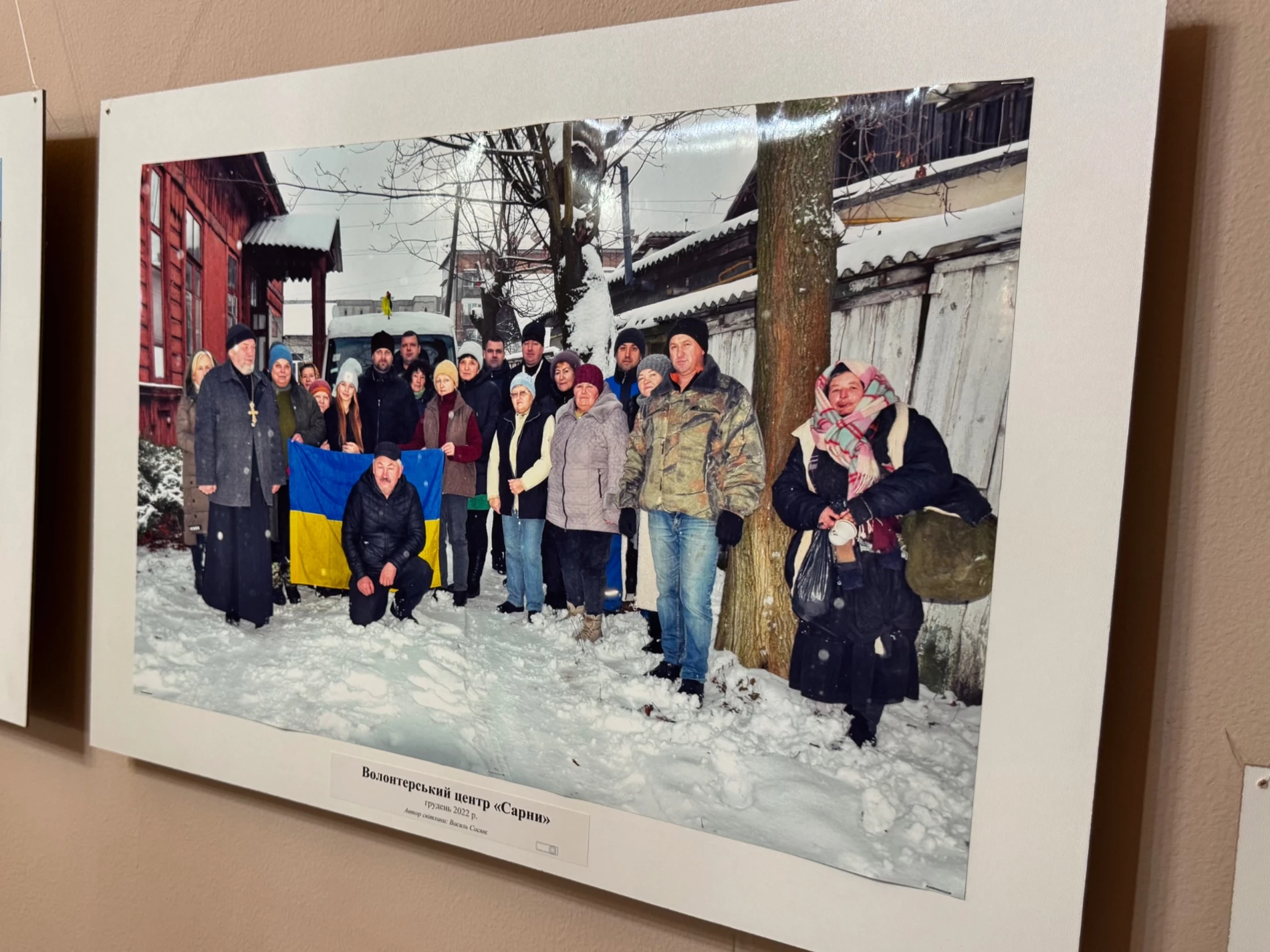 Історія в об’єктиві: у Сарнах відкрили виставку світлин художника та фотографа Василя Сосюка