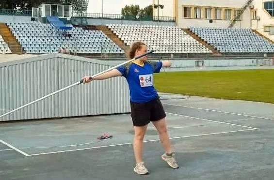 Спортсменка Вероніка Кушнір.