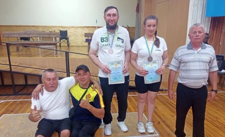 Спортсмени з Сарн здобули п’ять медалей на змаганнях із пара легкої атлетики та бочча