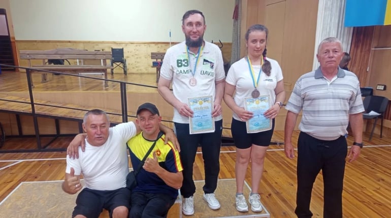 Спортсмени з Сарн здобули п’ять медалей на змаганнях із пара легкої атлетики та бочча