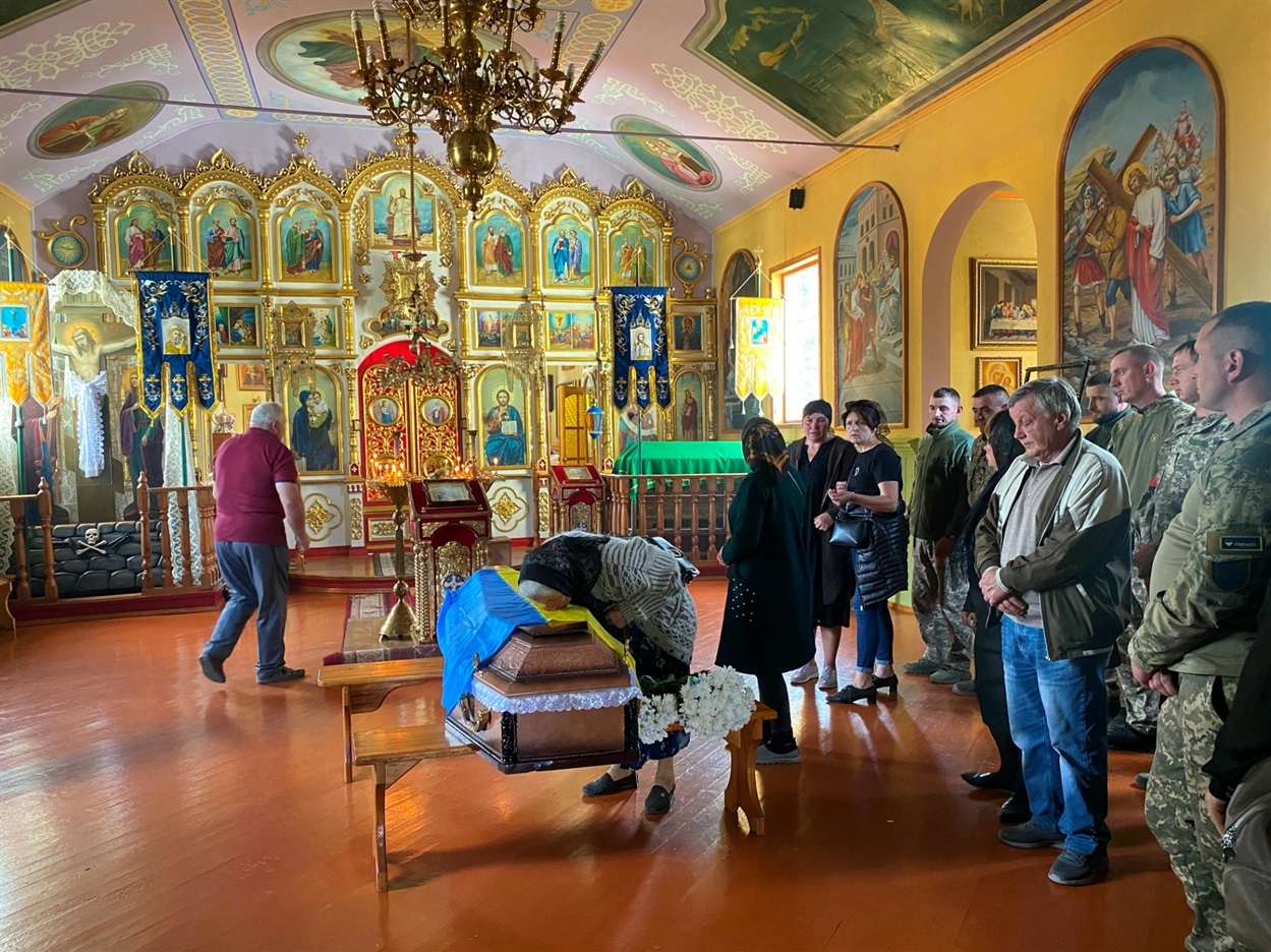 Поховання Владислава Пупка