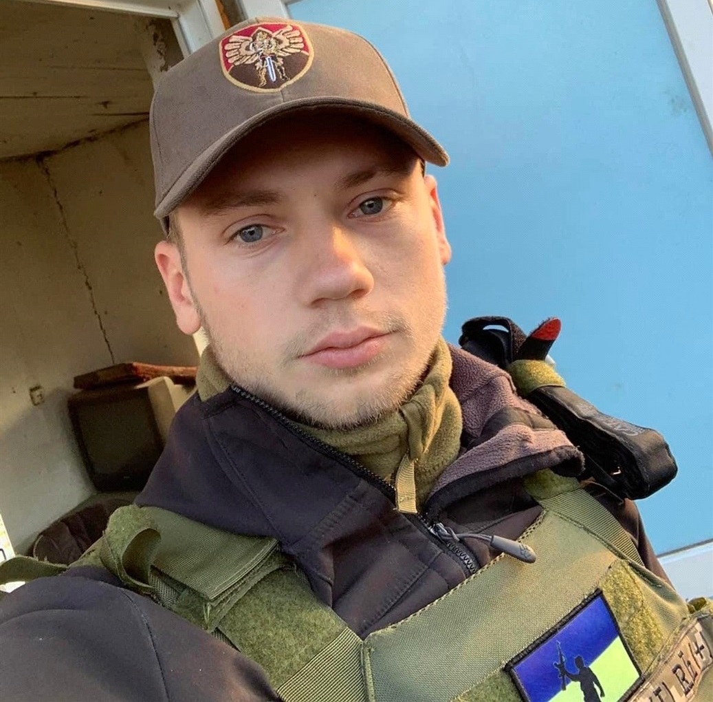 Юрій Жук під час служби.