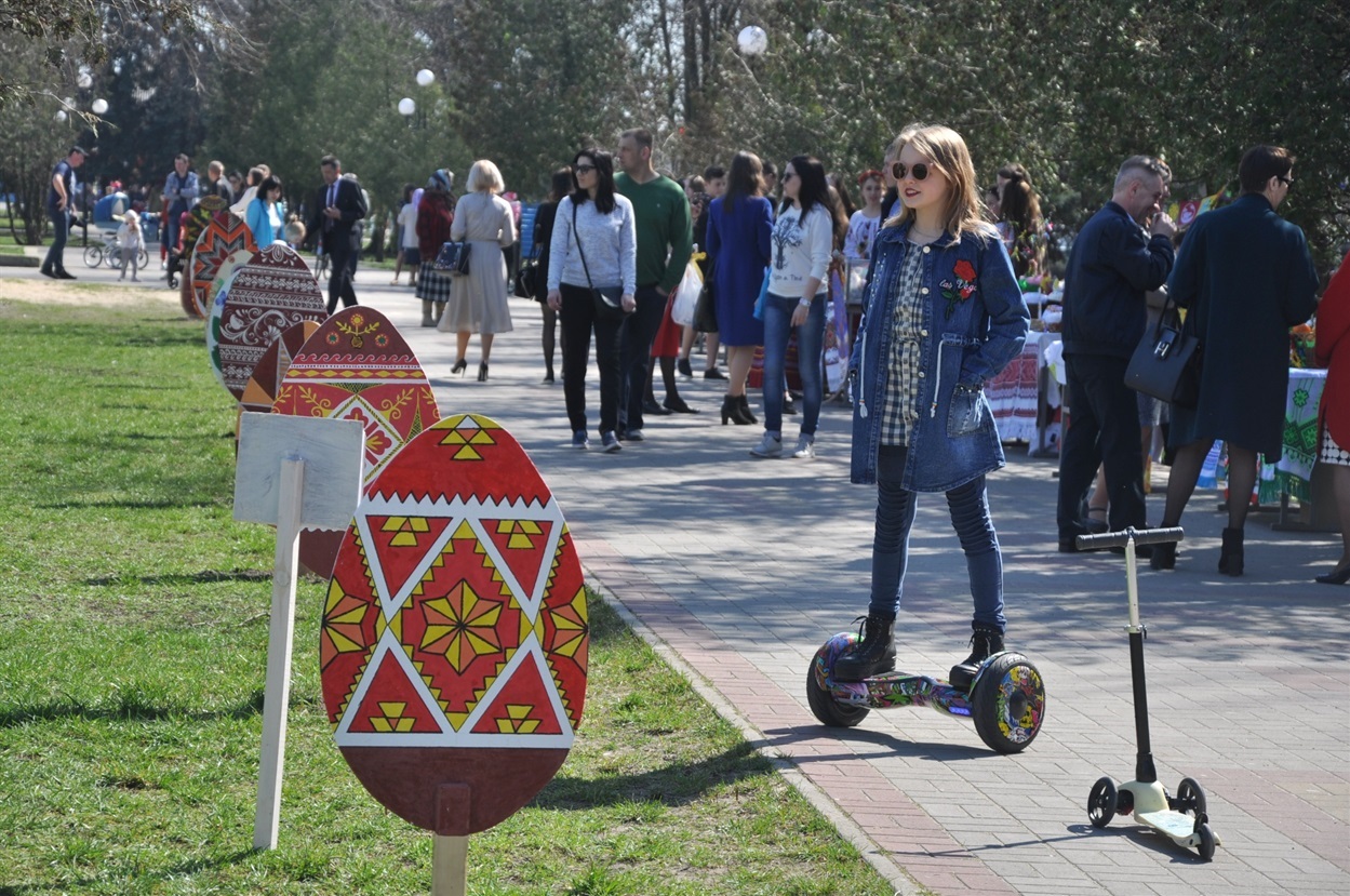 Великодня виставка. Квітень, 2018 рік