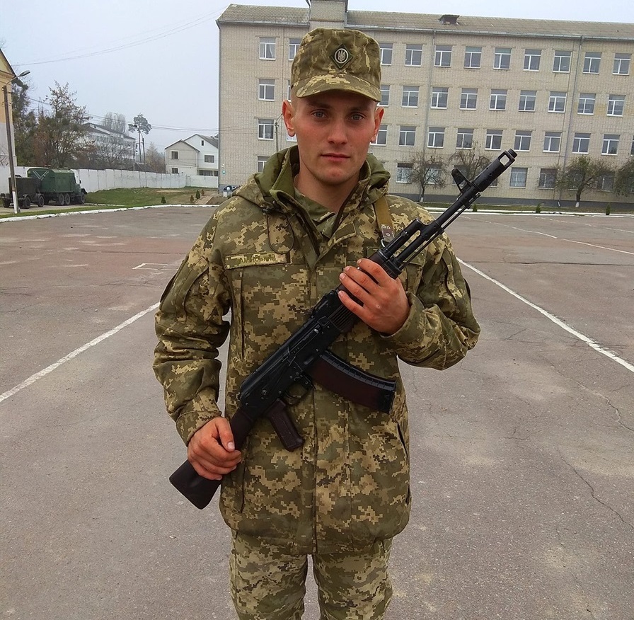 Дмитро Камінський у день прийняття присяги.