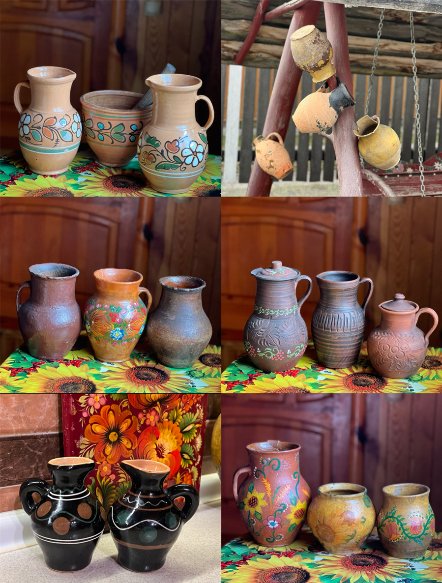 Колекція глечиків.