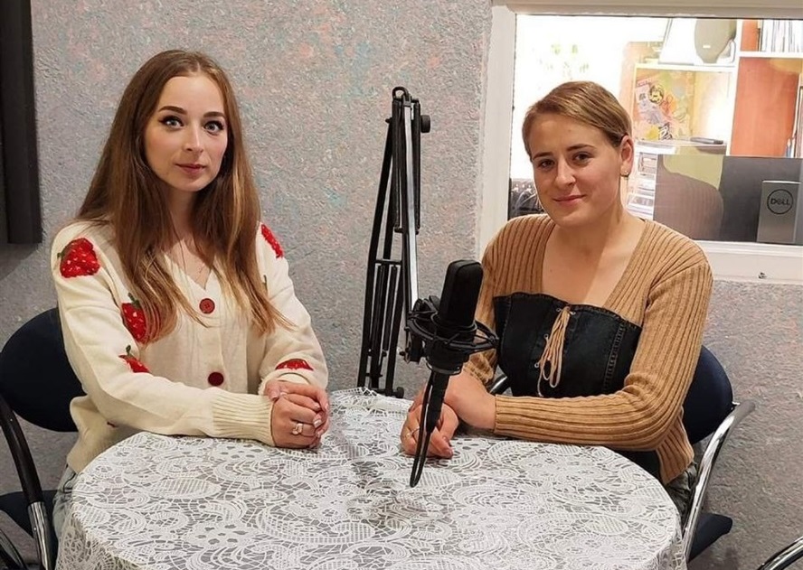 Активістки Зінаїда Кобринчук та Ольга Федорчук.