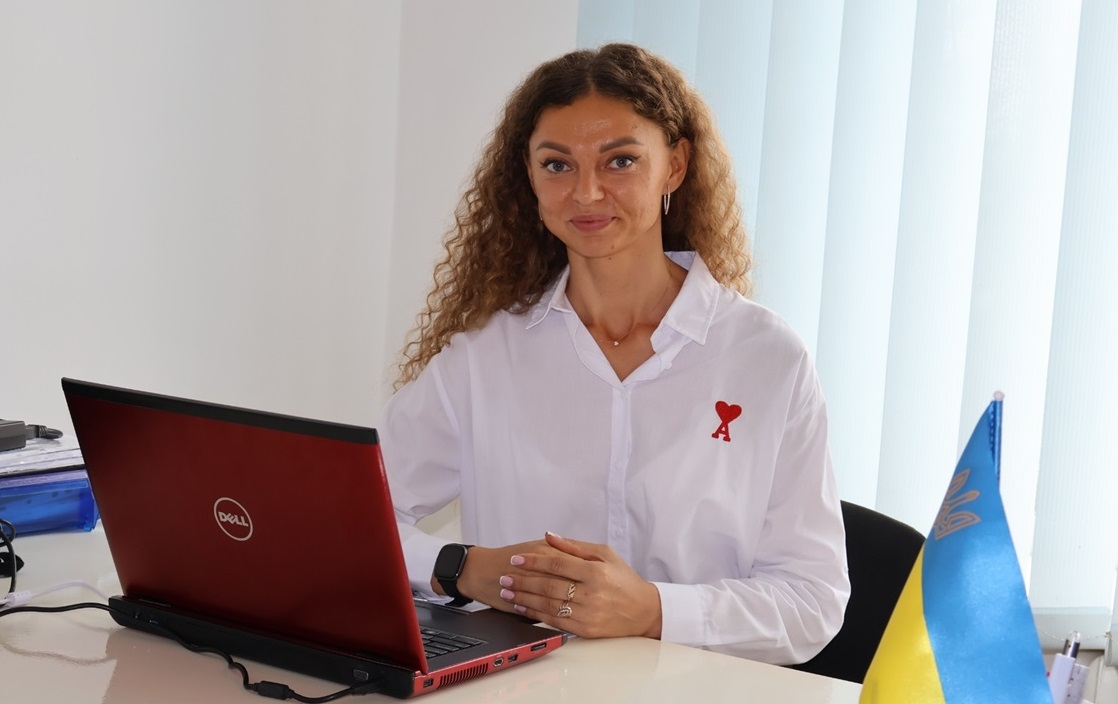 Директорка гімназії в Одринках Руслана Климець.