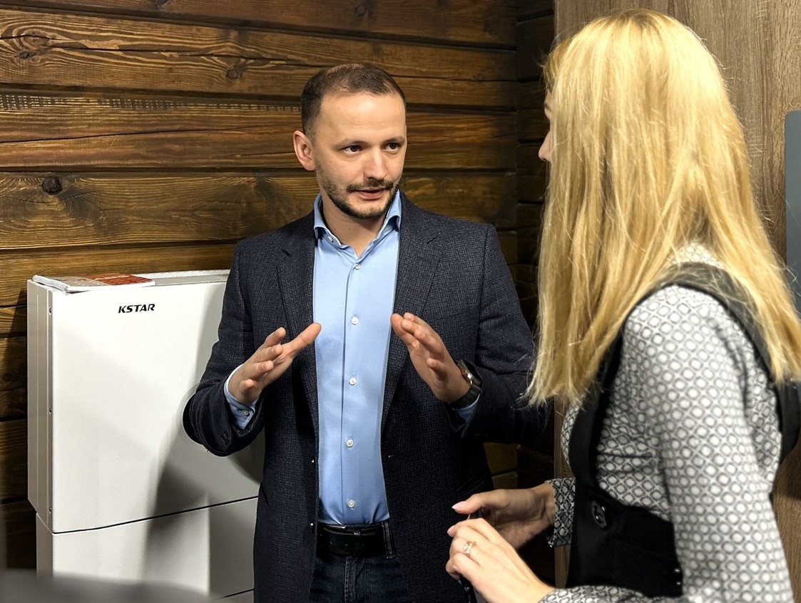 Мілан Чейпеш розповідає про перспективи сонячної енергетики Любов Мацигон, в.о. голови Сарненської РВА 