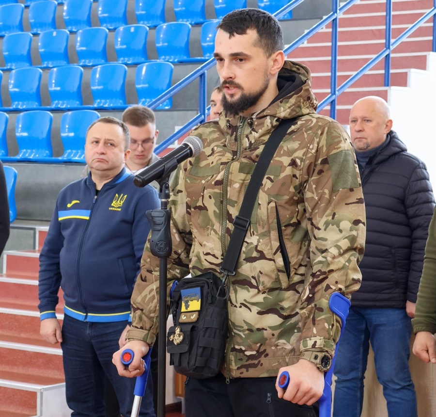 Ростислав Приступа на турнірі.