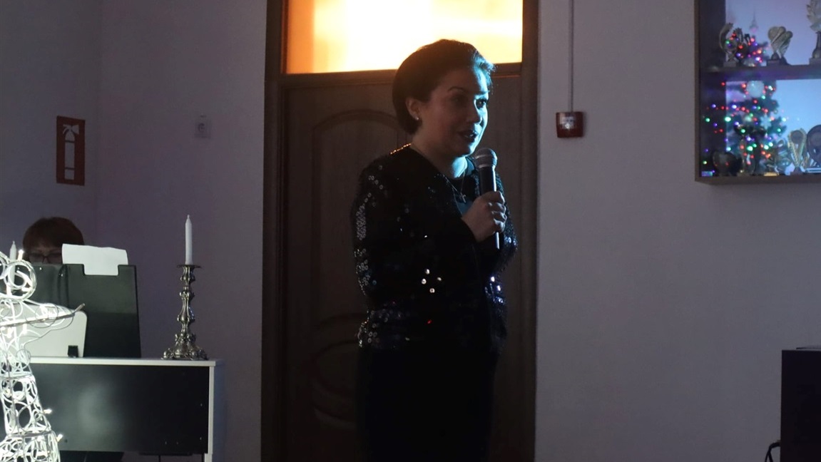 Наталія Ковальова під час минулорічного благодійного концерту.
