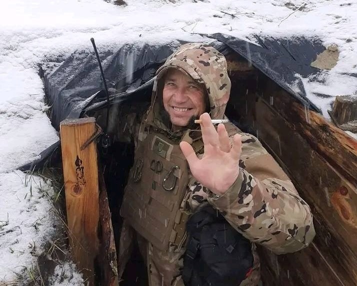 Олег Магрело під час служби.