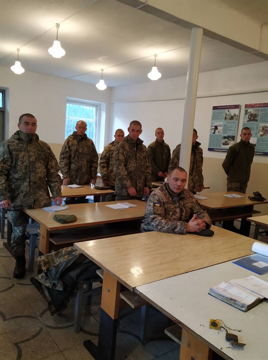 На заняттях