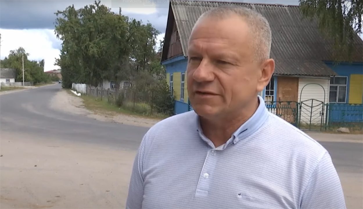 Староста округу Микола Ковалевич.