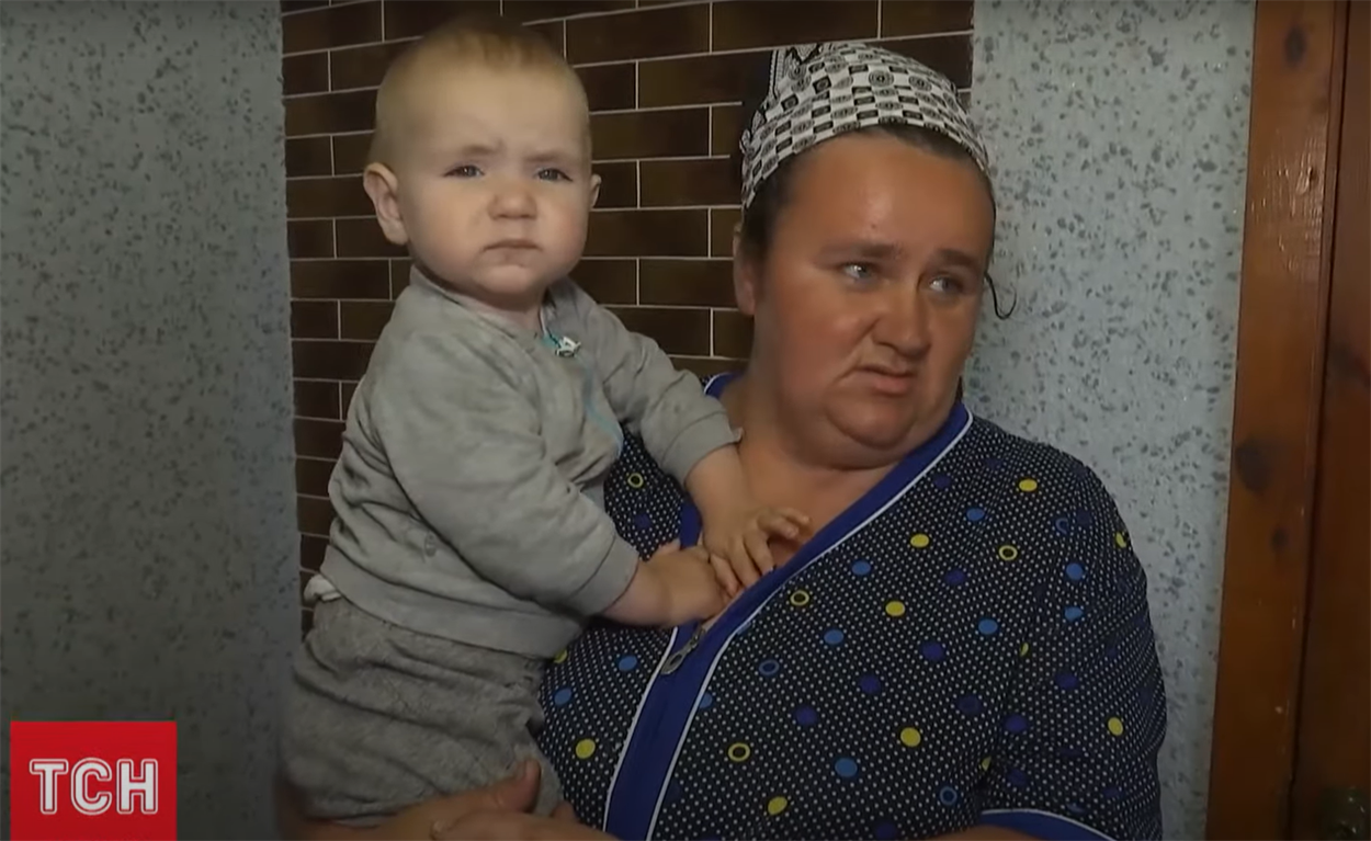 Багатодітна мама Наталія Колодич.