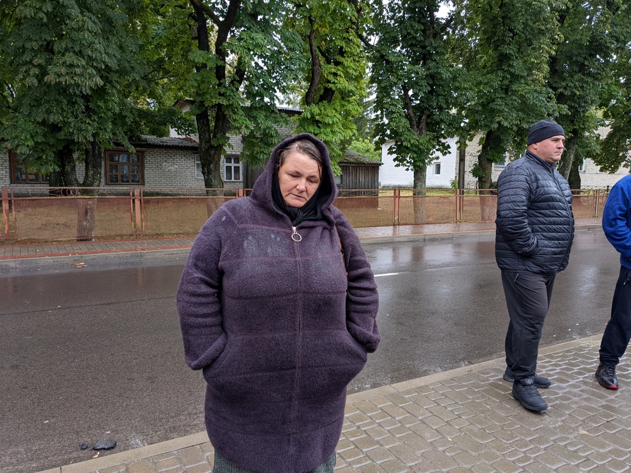 Сестра загиблого пані Оксана