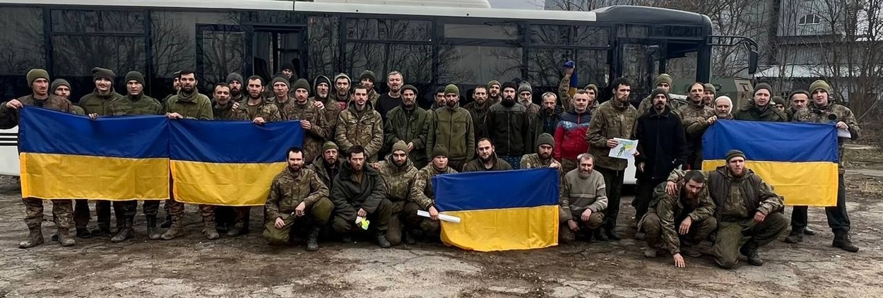 Повернені в Україні полонені.