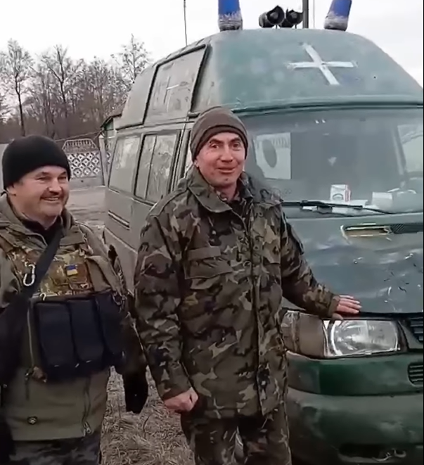 Авто, що служило медикам декілька місяців.