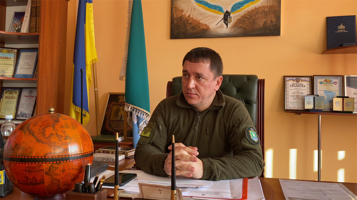 Очільник Сарненської ТГ Руслан Серпенінов
