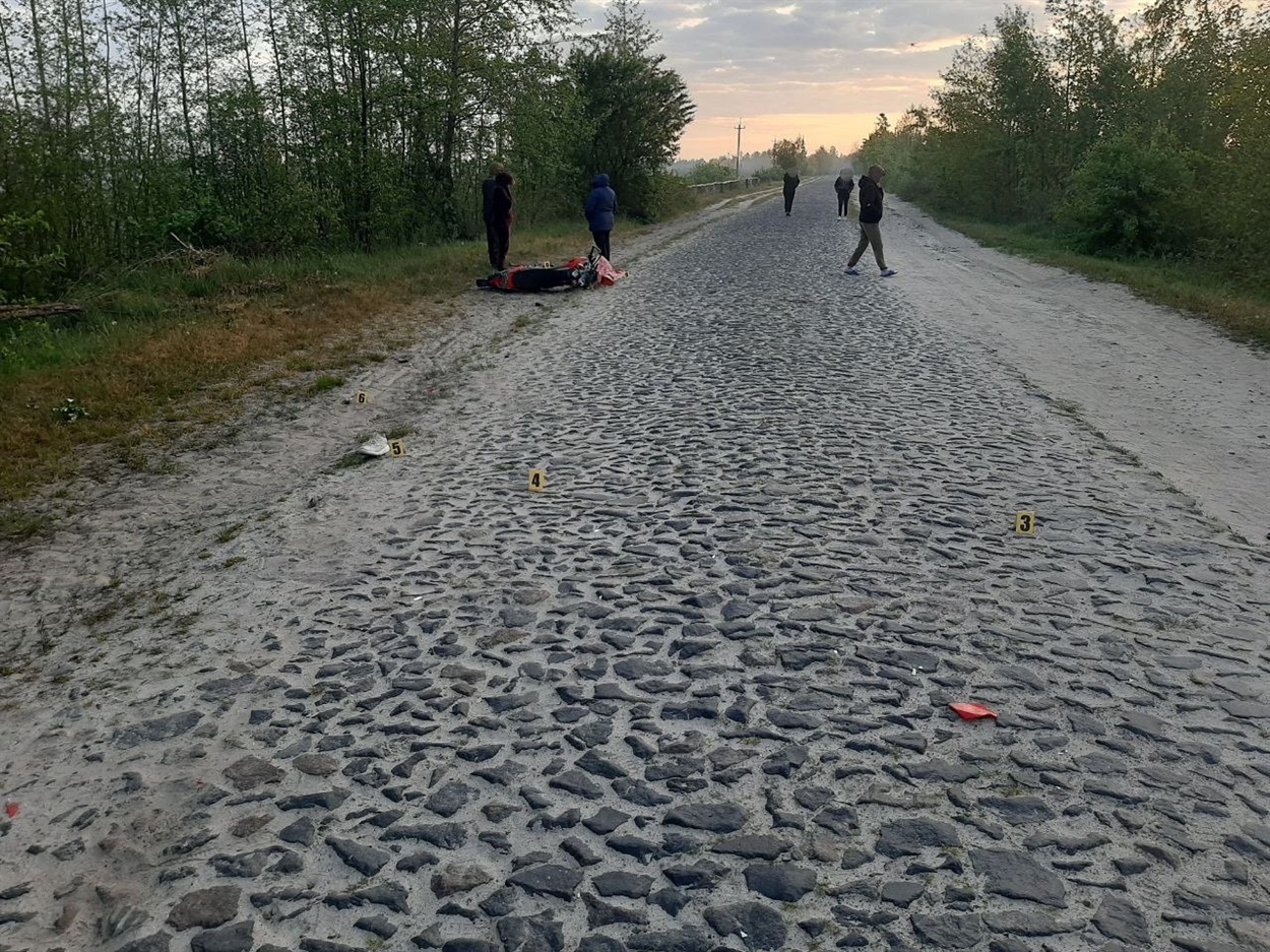 На місці ДТП.