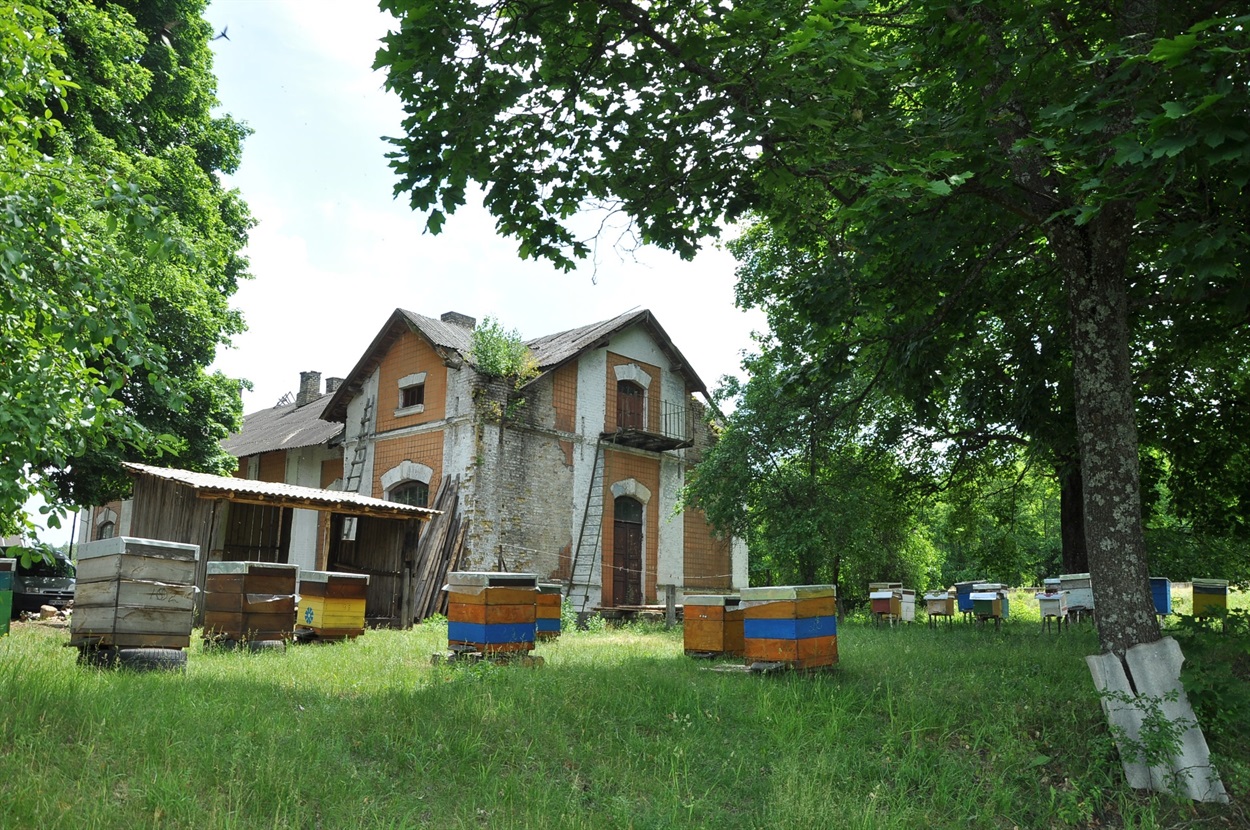 Приміщення залізничного вокзалу в селі Страшеве