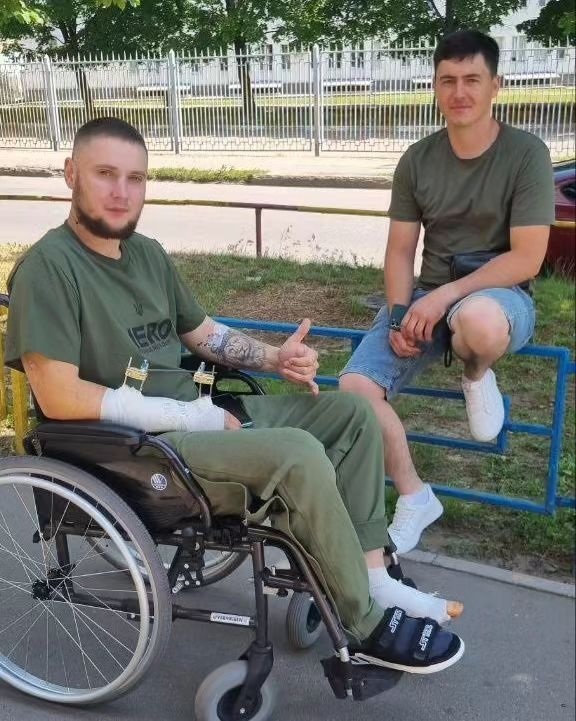 Анатолій Артюшок на лікуванні.