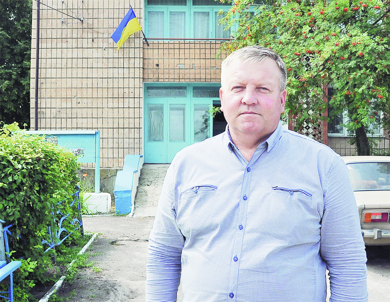 Староста села Ремчиці Леонід Долід