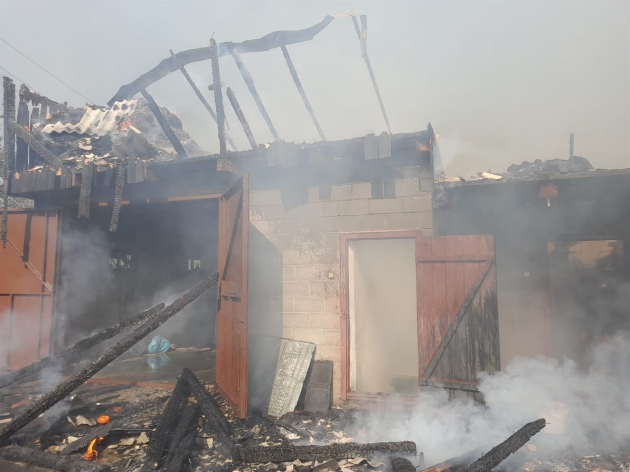 пожежа одринки згоріло сіно