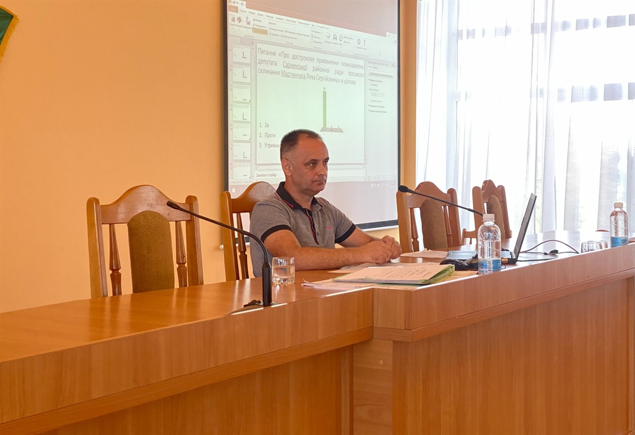 Голова Сарненської районної ради Ярослав Яковчук
