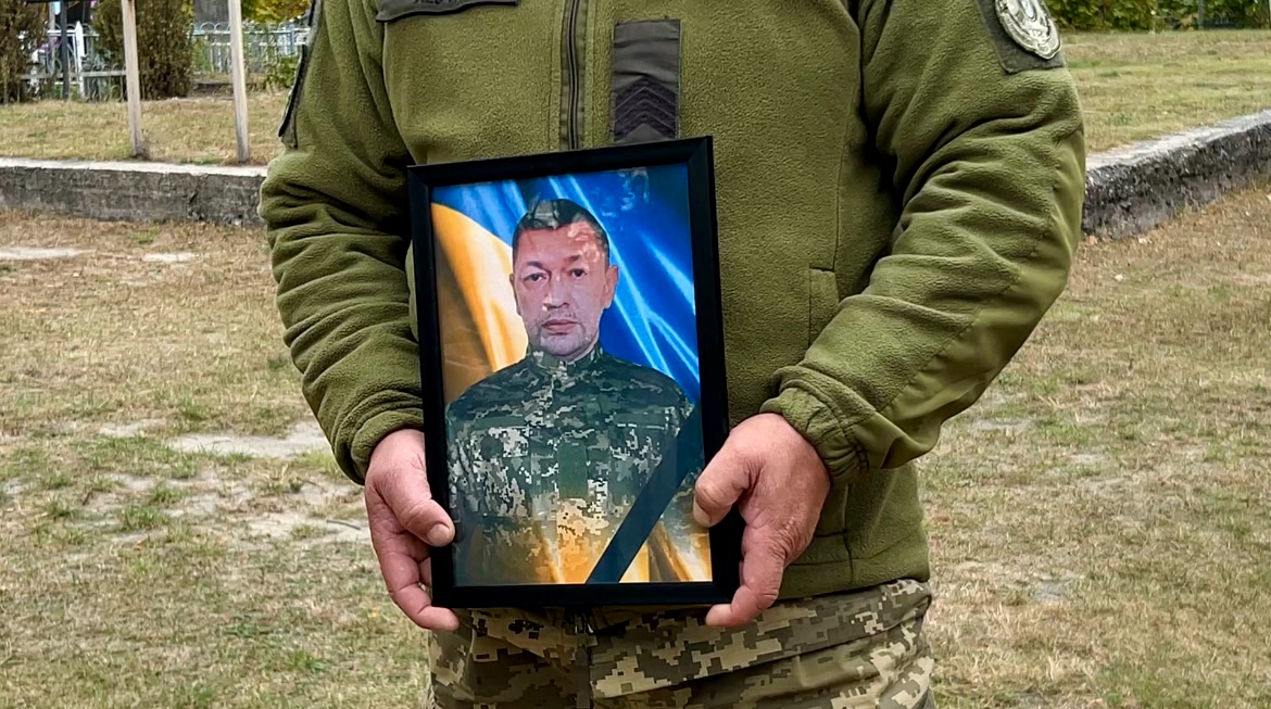 Портрет загиблого Героя.