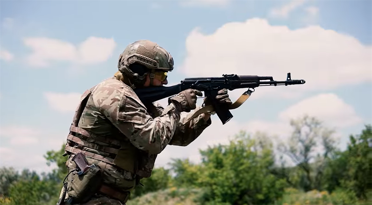 Тодішній комбат, нині заступник командира бригади Роман Волощук.