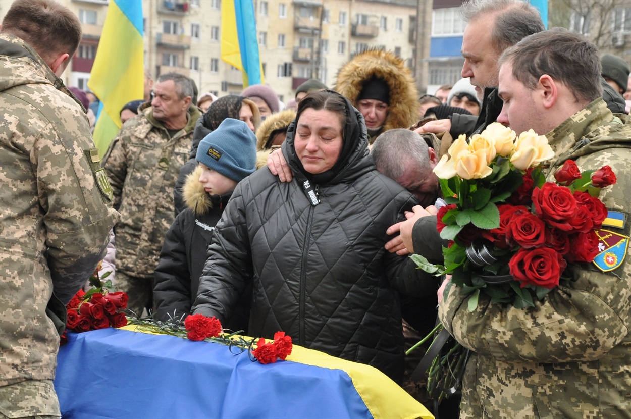 Прощання з Володимиром Красніком.