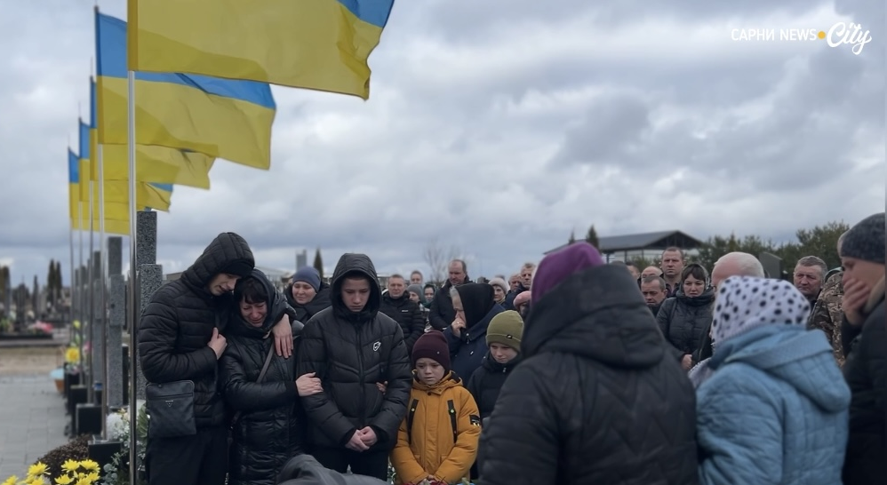 Прощання з воїном.