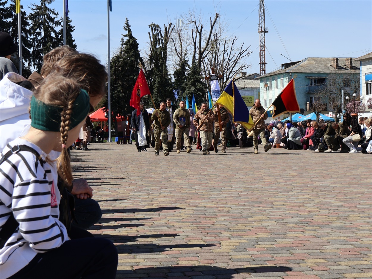 Прощання зі Станіславом Корінцем.