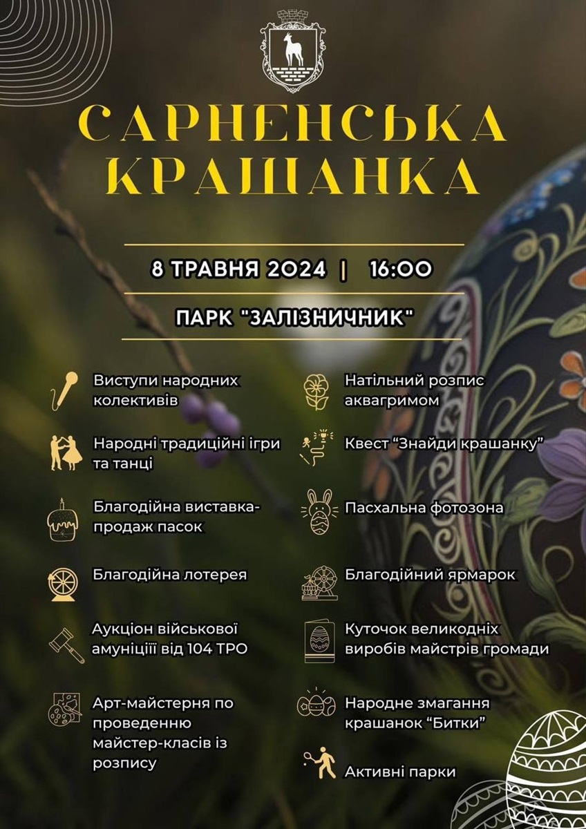 сарненська крашанка 8 травня