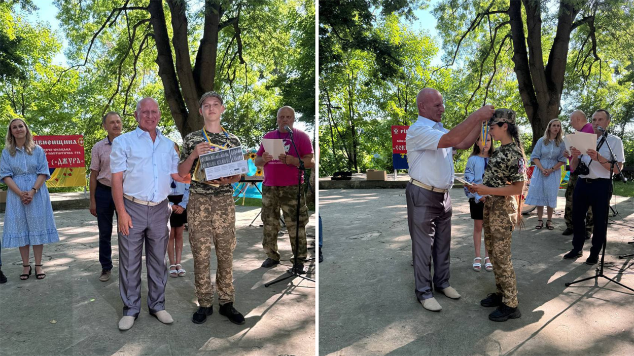 Нагородження призерів.