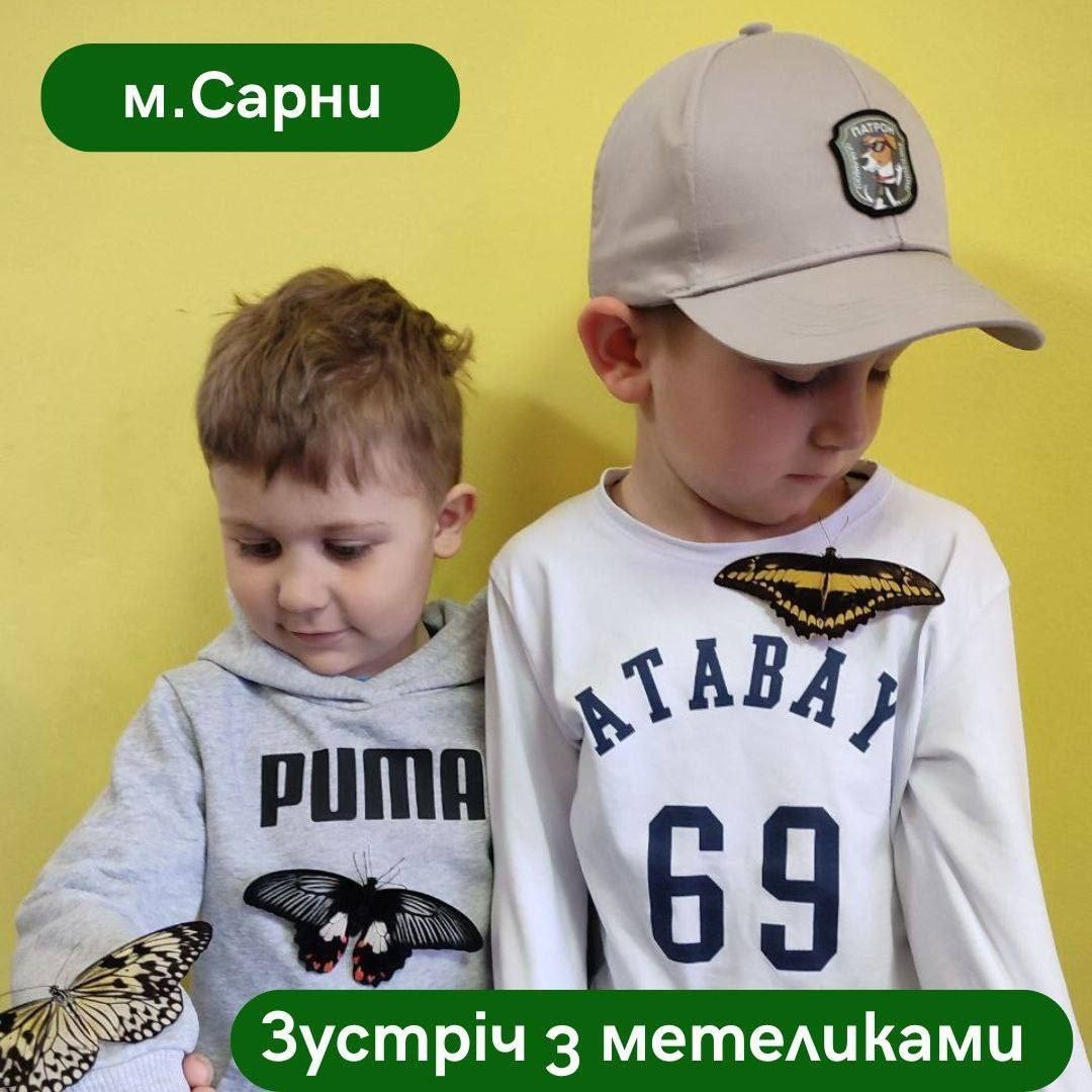 зустріч з метеликами сарни 6 липня