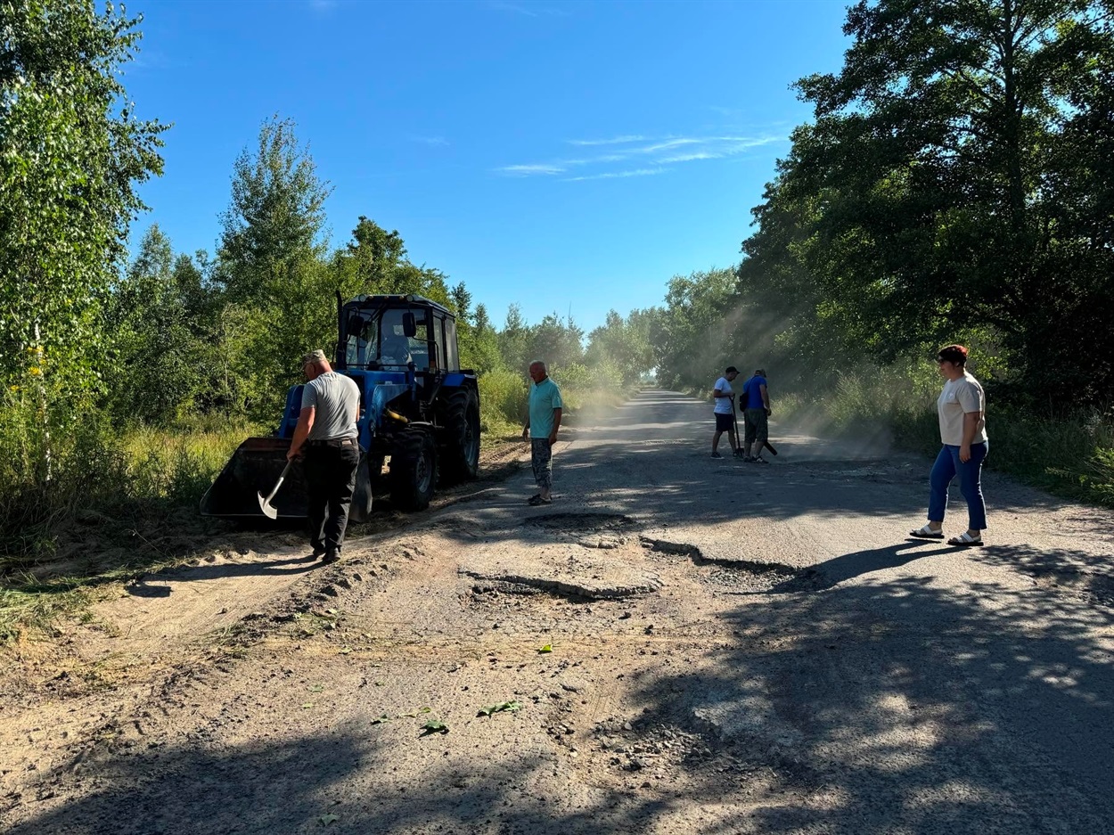Під час толоки.