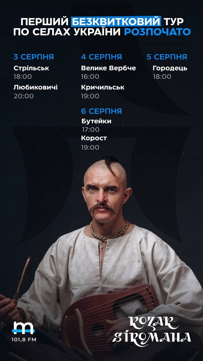 козак сіромаха тур сарни