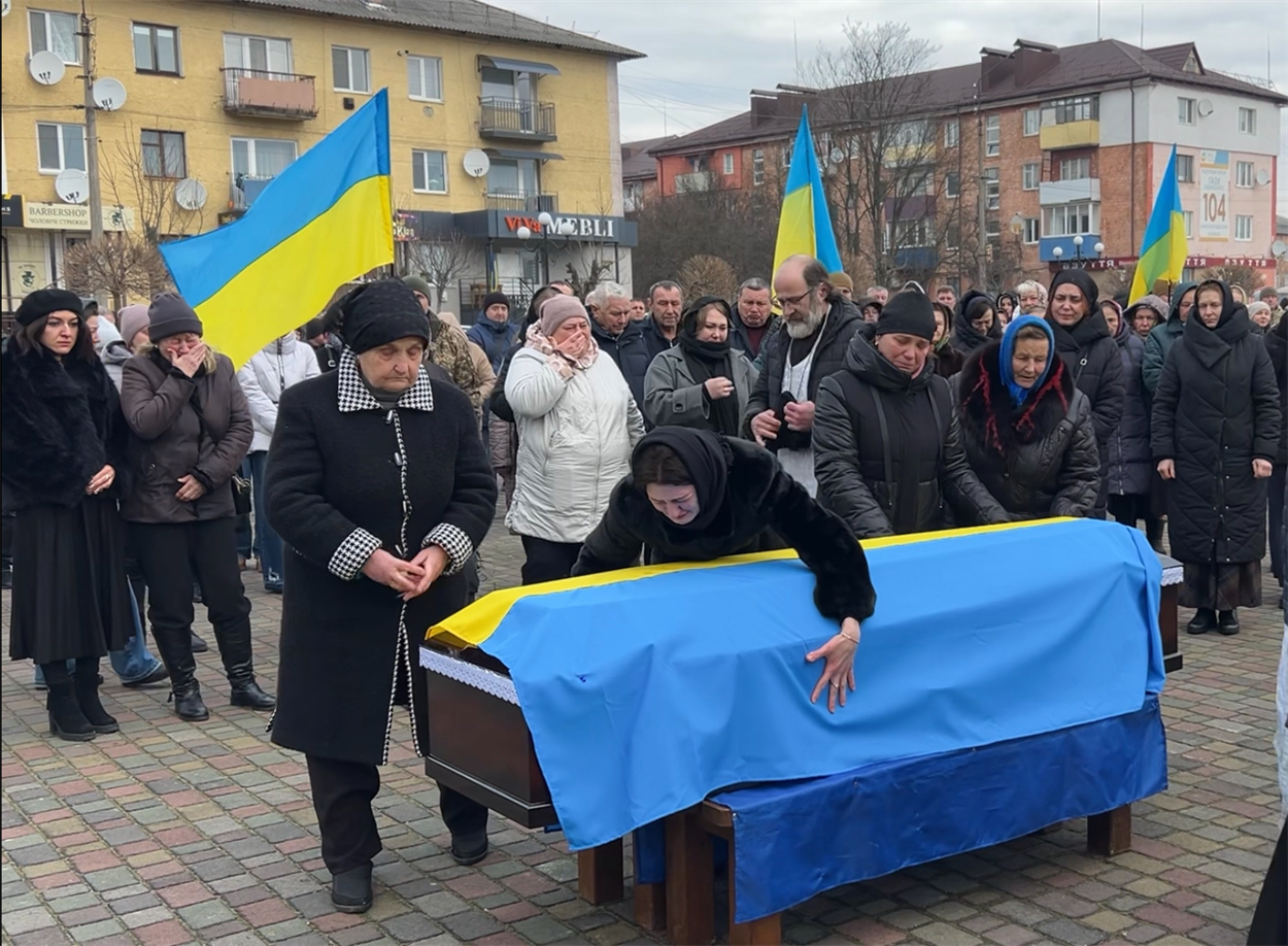 Прощання з Миколою Білотілом.