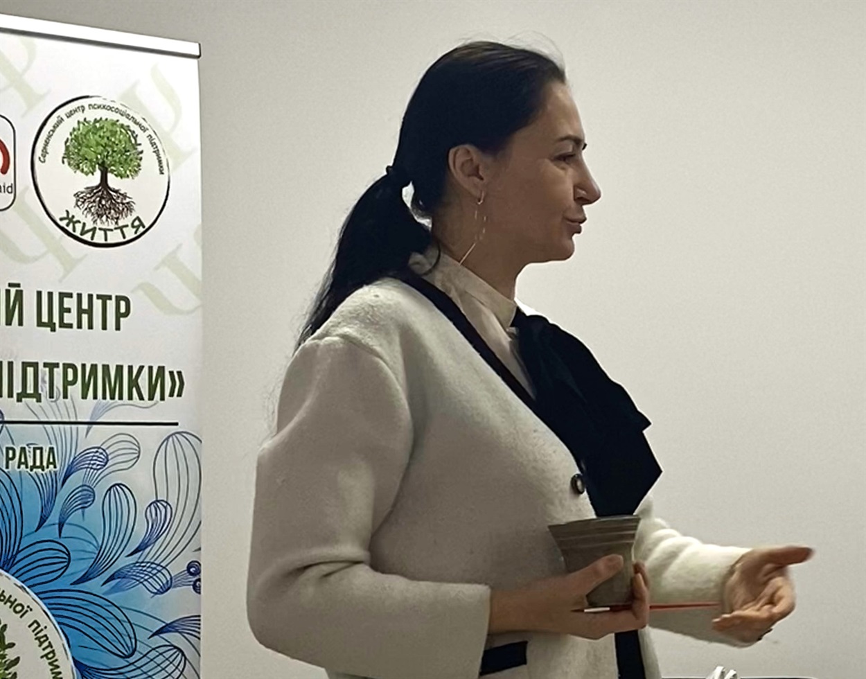Організаторка Оксана Скуловець.