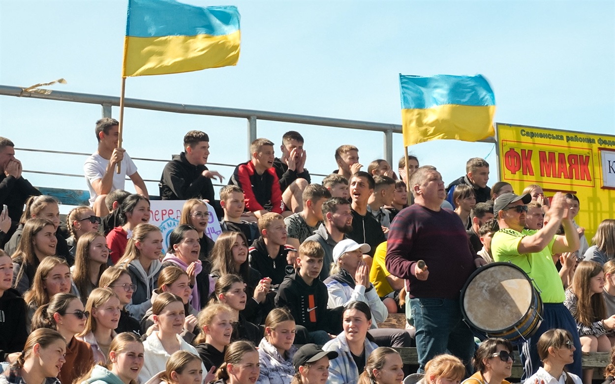Вболівальники «Маяка».