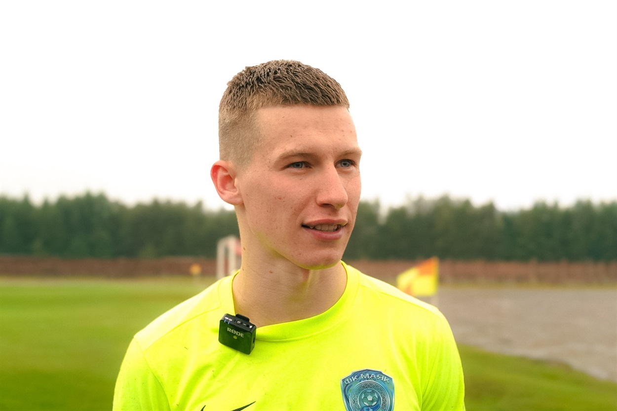 Сергій Яцута, гравець «Маяка».