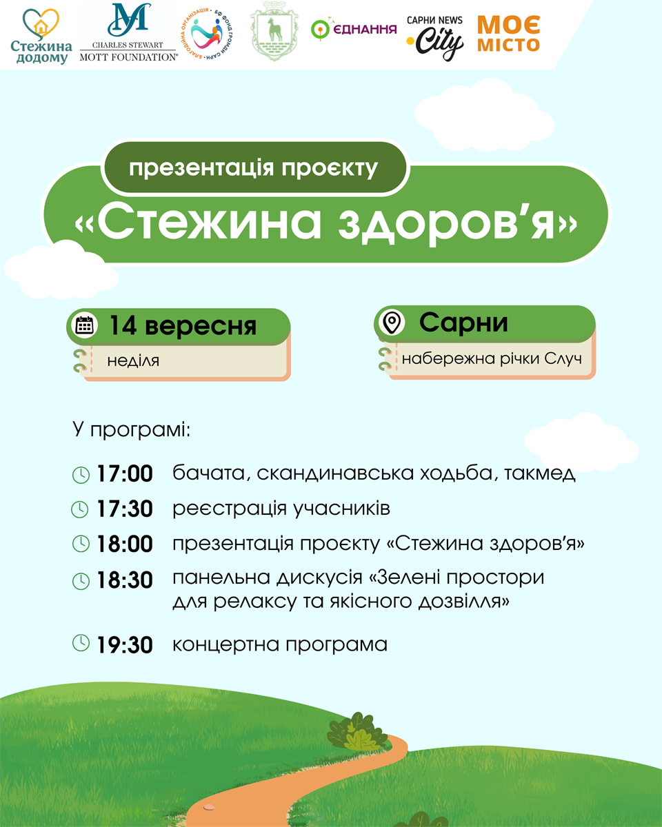презентація стежини здоровʼя сарни
