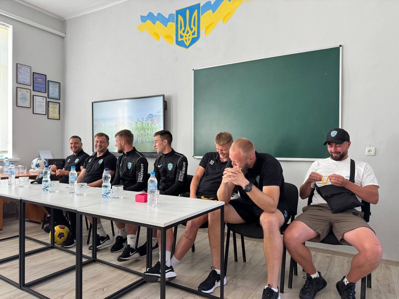 У Сарнах організували фан-зустріч із гравцями «Маяка»