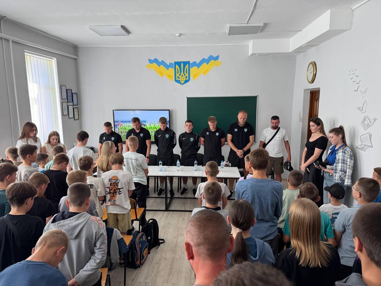 У Сарнах організували фан-зустріч із гравцями «Маяка»