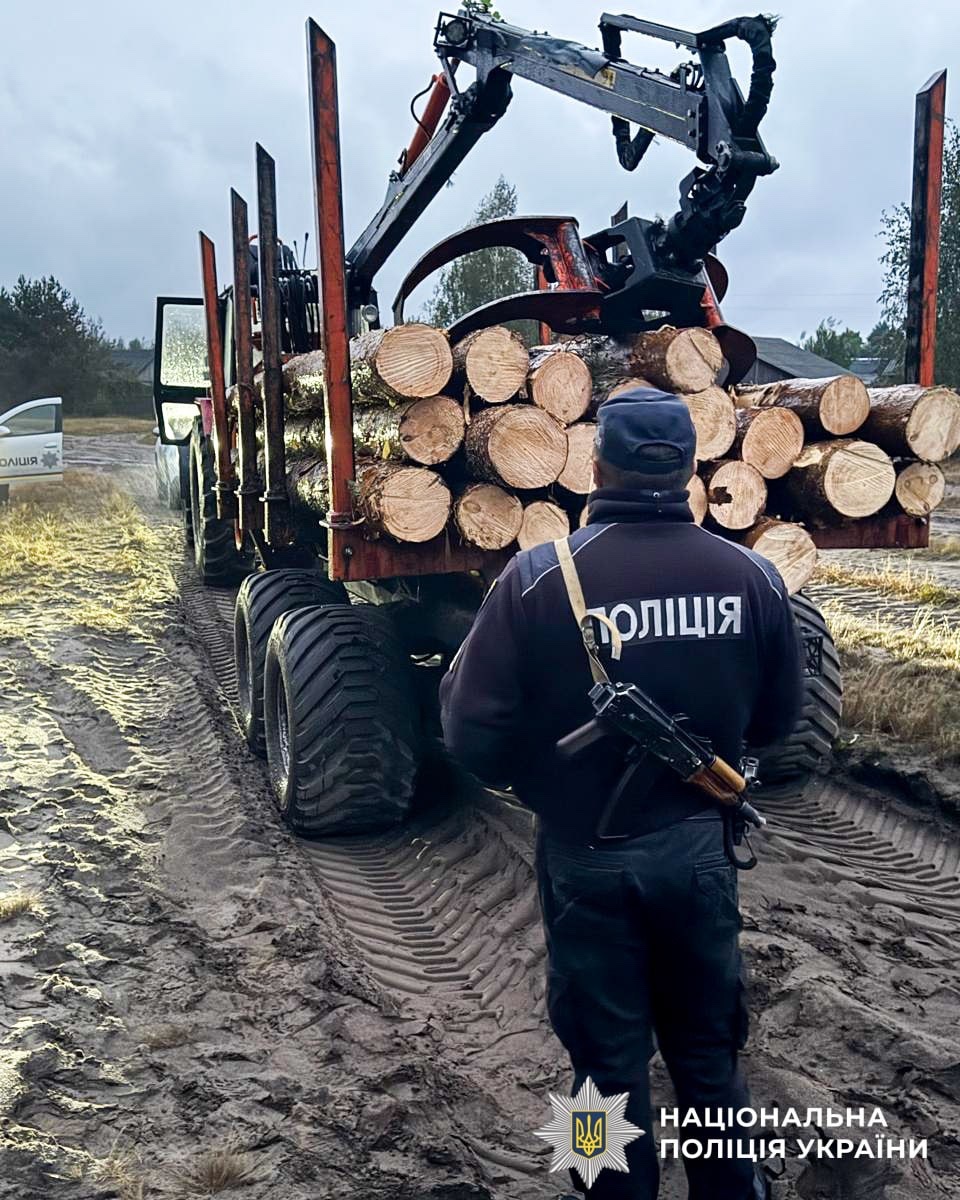 Чотирьох чоловіків із Сарненського району викрили на перевезенні деревини