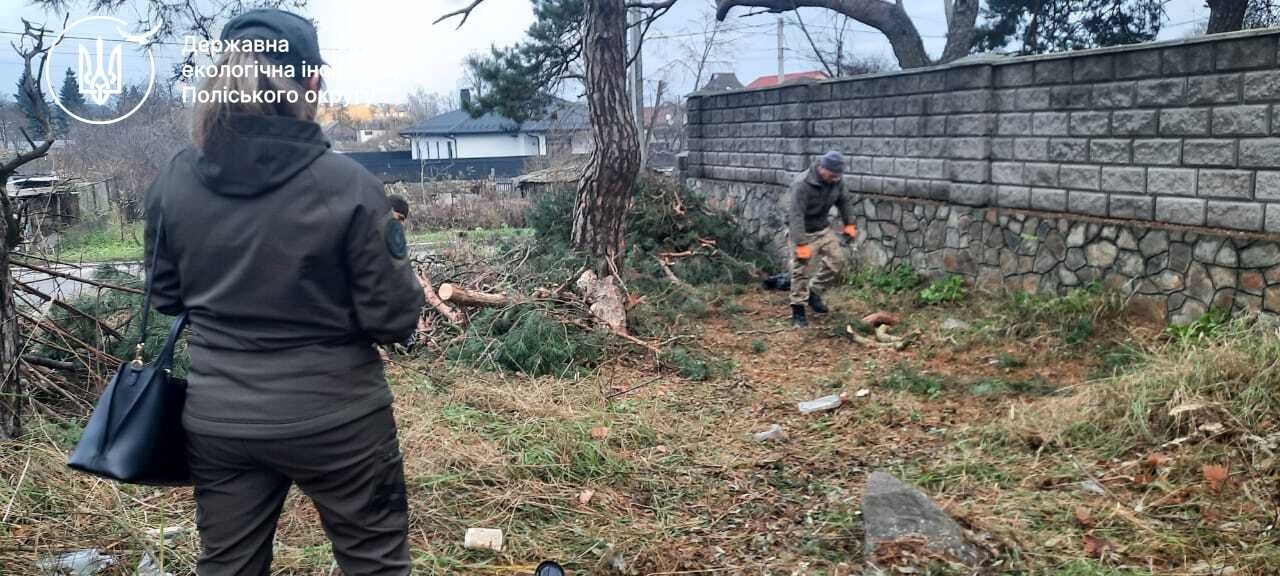 Сміття, зрізані дерева та рибальські гачки: екоінспекція перевірила Сарненщину