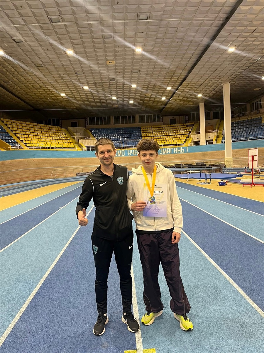 Юні легкоатлети із Сарн привезли три нагороди з Чемпіонату України