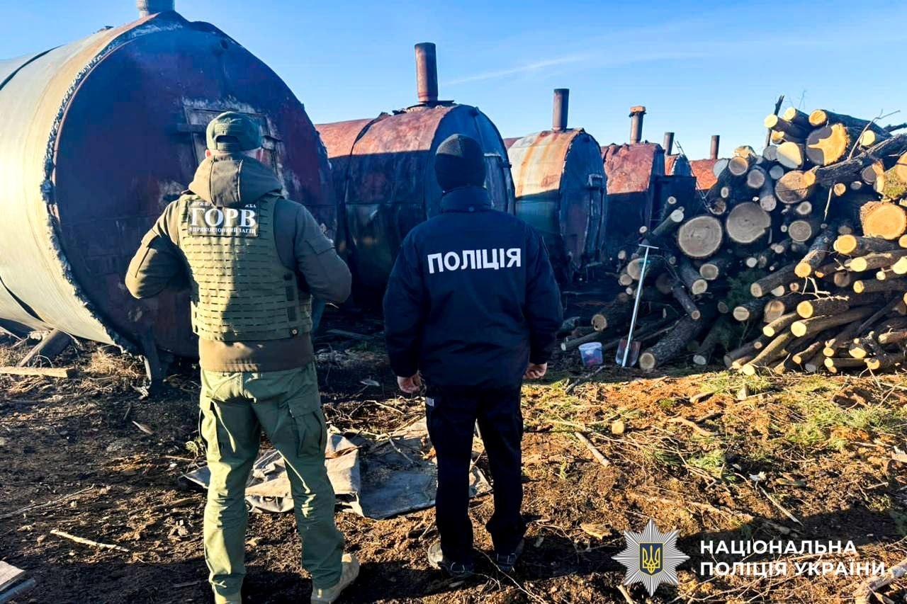 На Дубровиччині чоловік незаконно виготовляв деревне вугілля